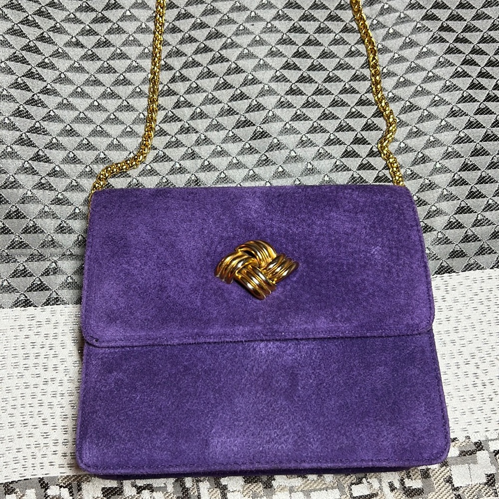 Talbots Suede Mini Shoulder Bag